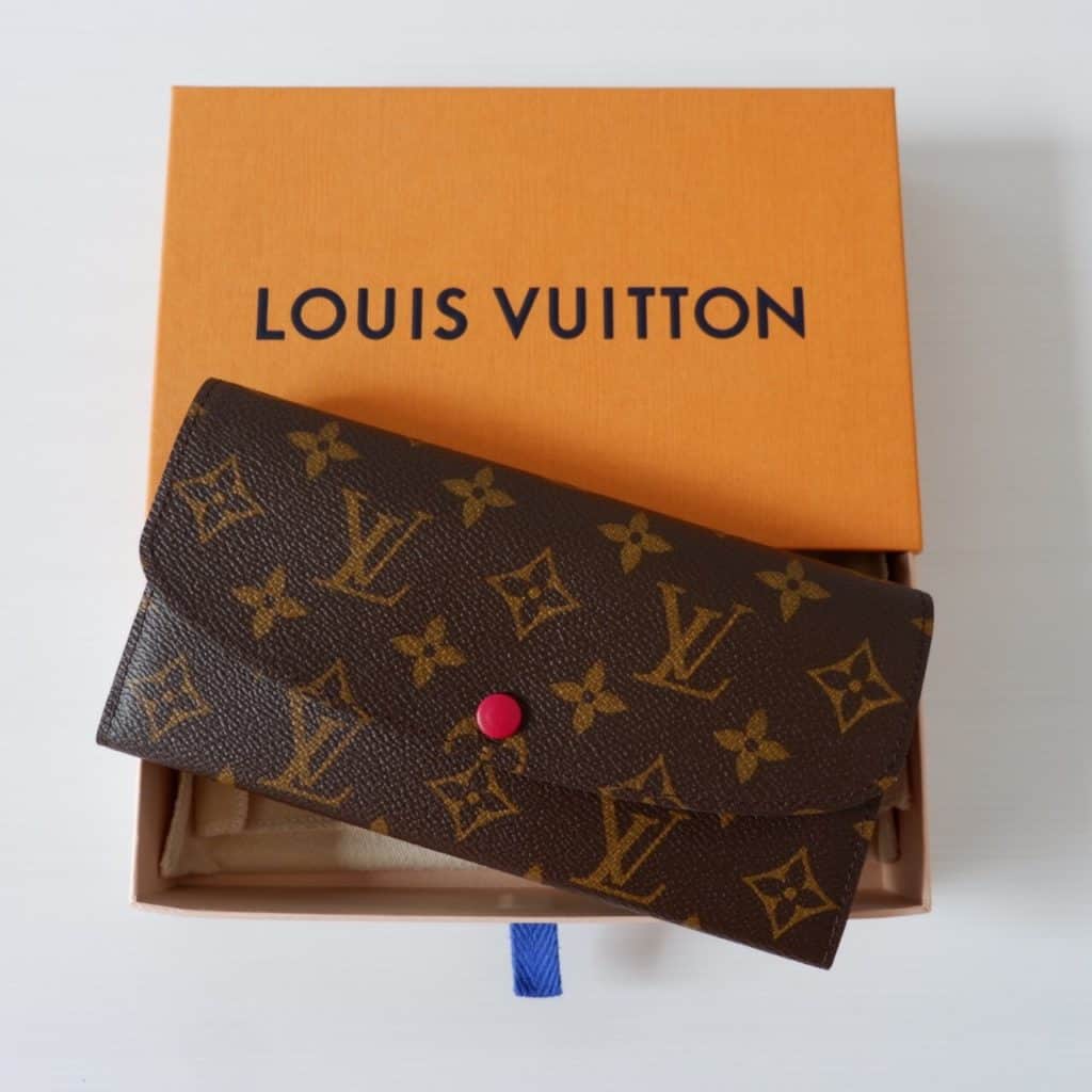 Louis Vuitton Emilie Wallet Fuchsia Monogram